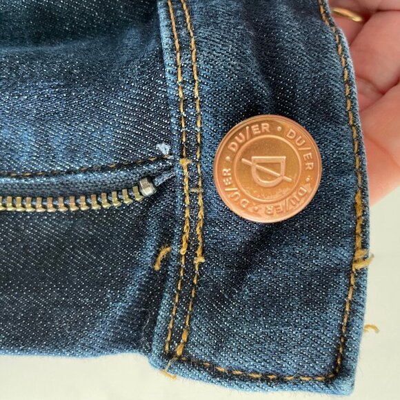 DU/ER Slim Fit MFLS3002 Performance Technical Denim Jeans Heritage Blue 31x34 - Picture 12 of 16